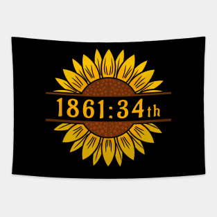 Sunflower for Kansas Day Tapestry