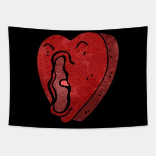 screaming heart Tapestry