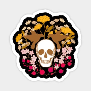 The Garden of Skulls {Ruby/Stone} Magnet