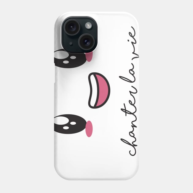 "Croquer la vie" collection | chanter la vie Phone Case by Arlette