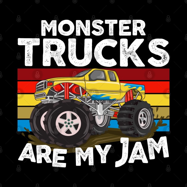 Monster Trucks are my Jam by DetourShirts