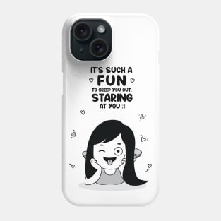 Staring Phone Case