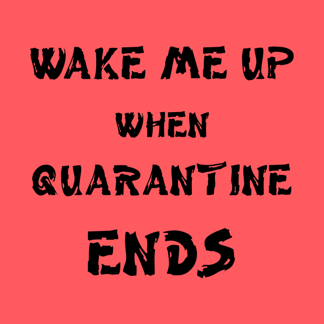 Wake me up when quarantine ends by MikaelSh