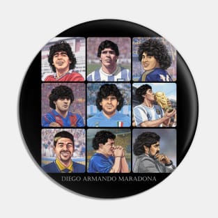 Diego Maradona Forever Pin