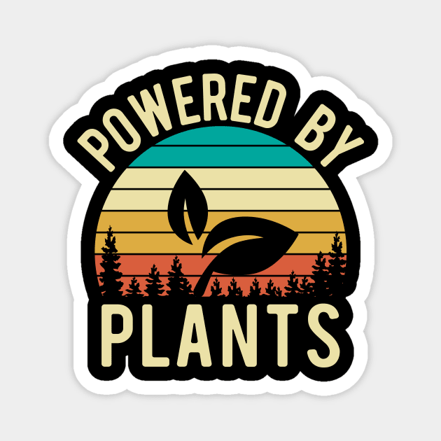 Powered By Plants Magnet by Design Anbay