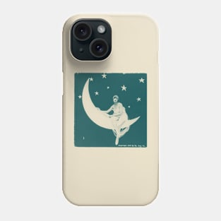 Girl On The Moon Phone Case