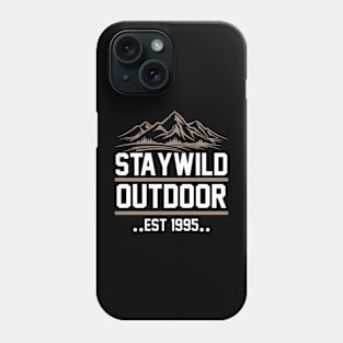 Staywild Outdoor Est 1995  T Shirt For Women Men Phone Case