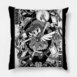 Sakura and Kero retro 30s cartoon style Pillow