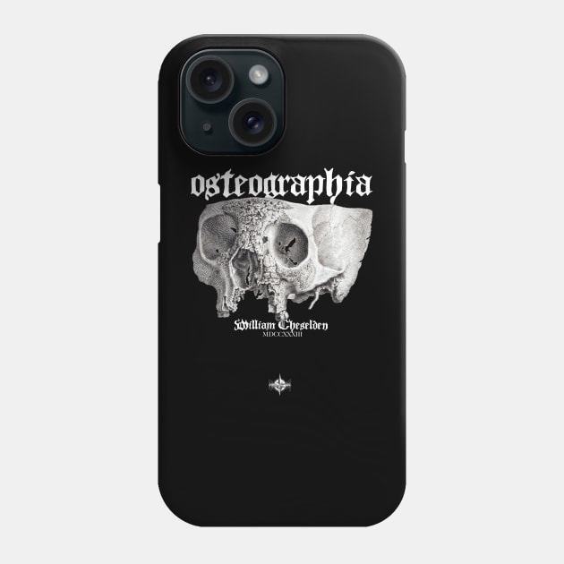 Osteographia Phone Case by Hiraeth Tees