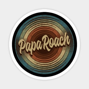 Papa Roach Vintage Vinyl Magnet