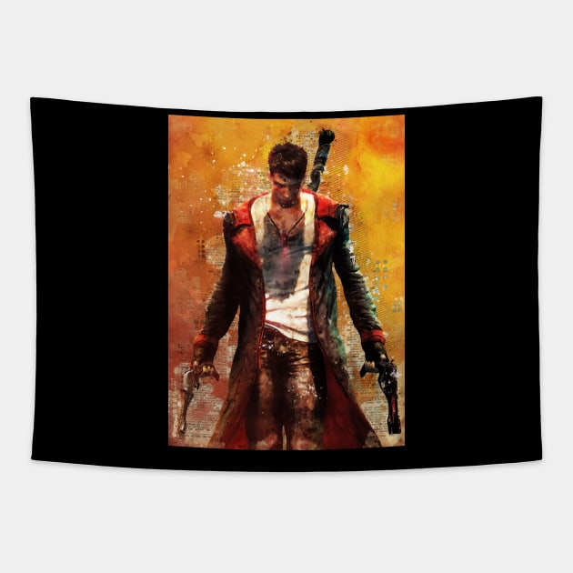 Dante Devil may cry Tapestry by Durro