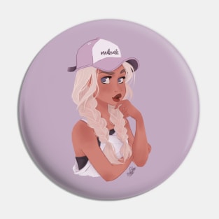 Cappy Girl Pin