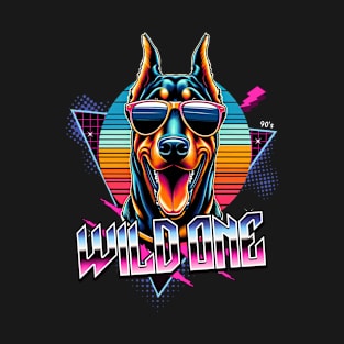 Wild One Doberman Dog T-Shirt