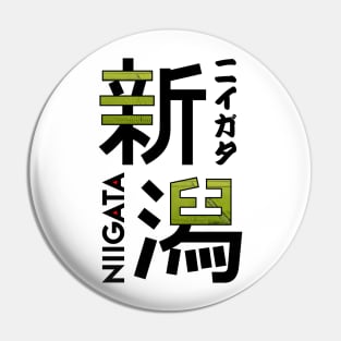 Japan Niigata Kanji Pin