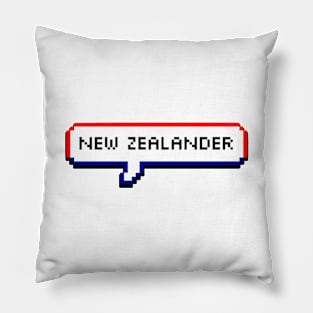 New Zealander New Zealand  Bubble Pillow