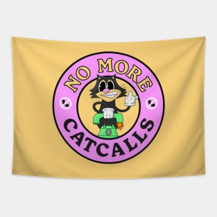 No More Cat Calls - Anti Cat Calling Tapestry