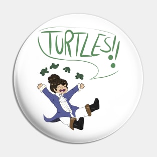 john loves turtles Pin