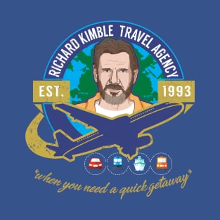 Richard Kimble Travel Agency T-Shirt