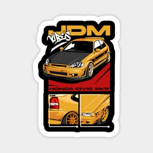 Civic EK9 Fan Art Magnet