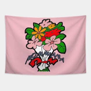 mommiana.mommiana flower for girls hearts and mothers gifts Tapestry