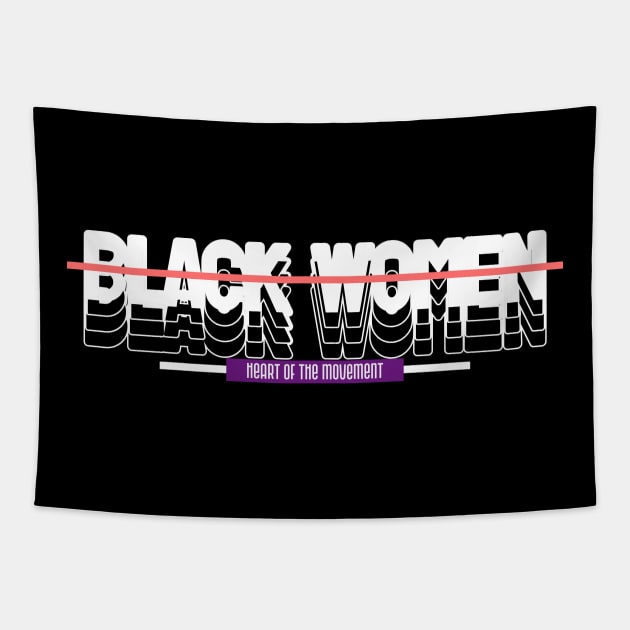 Black Women Rights Equality Activism Activist Protest End Racism Tapestry by Tip Top Tee's