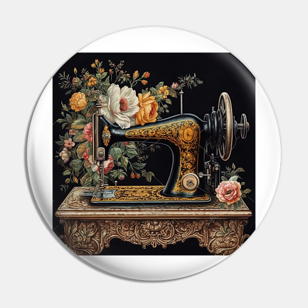 The sewing machine Pin by Imagier