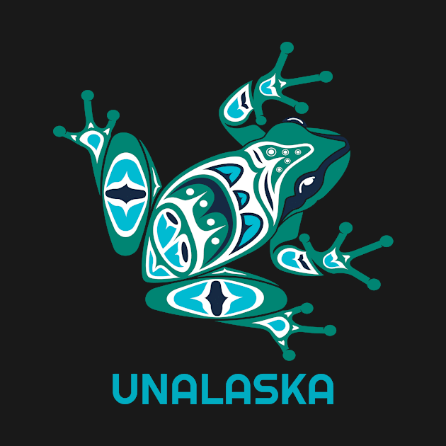 Unalaska, Alaska Frog Pacific NW Native American Indian by twizzler3b