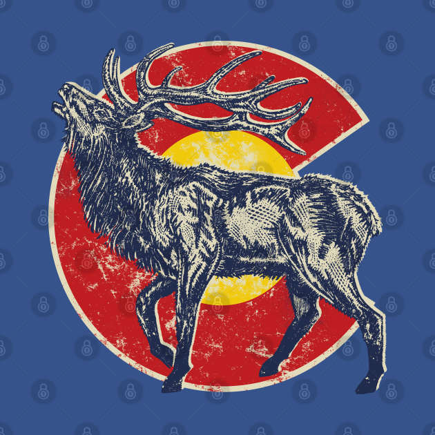 colorado elk Colorado Tank Top TeePublic