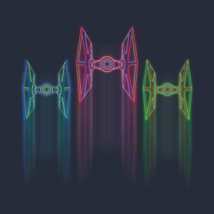 TIE Fighter neon T-Shirt