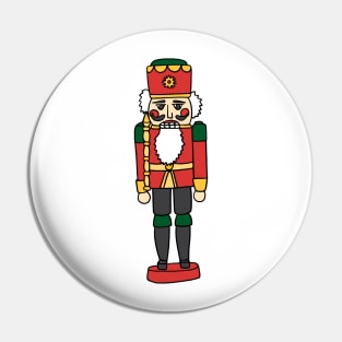 Nutcracker Christmas Holiday Pin