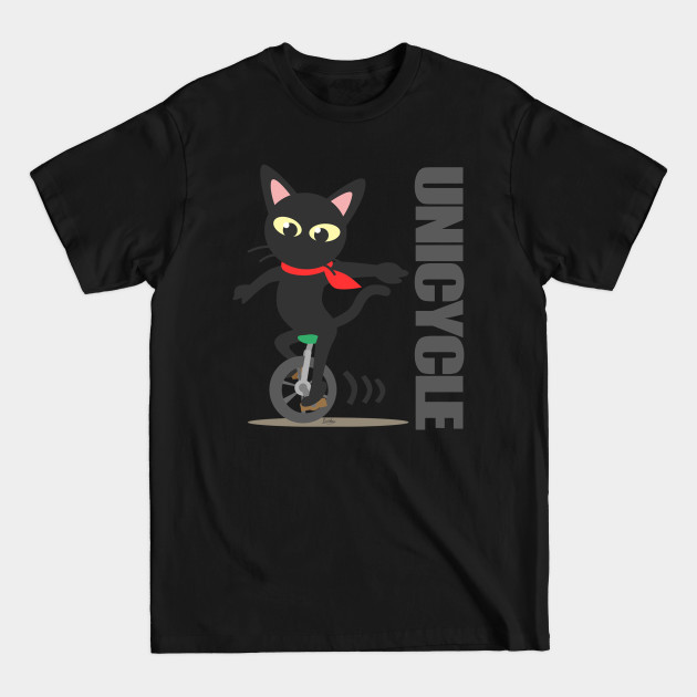 Disover Unicycle - Cats - T-Shirt