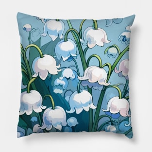 Lily of The Valley Pillow