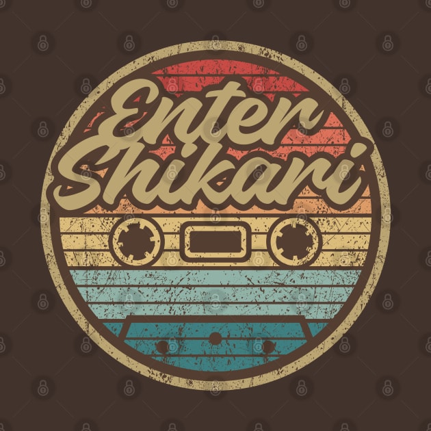 Enter Shikari Retro Cassette Circle by penciltimes