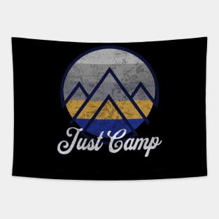 Just Camp Tapestry