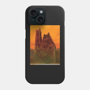 Dystopian Surrealism - Zdzislaw kapka - Beksinski Hoot calite Phone Case