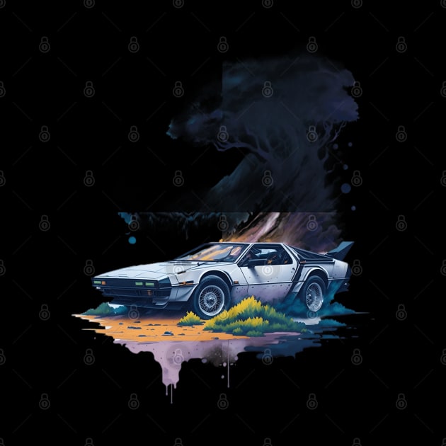 Summer Art DMC DeLorean by Shop Goods