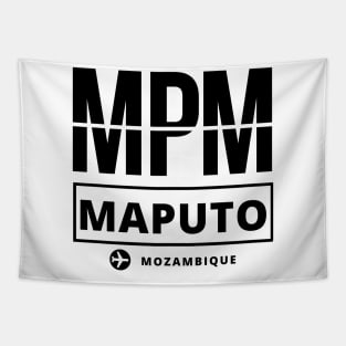 MPM - Maputo airport code Tapestry