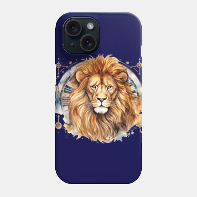 Majestic Lion King Art Phone Case by GAGO5