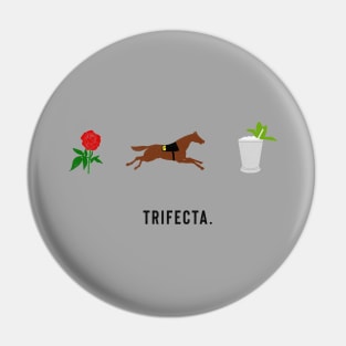 Derby Trifecta Pin