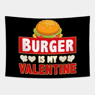 Burger is My Valentine 1.o Tapestry