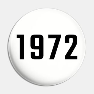 1972 Pin
