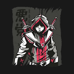 Assassin Ninja Japanese Shinobi Samurai Warrior T-Shirt