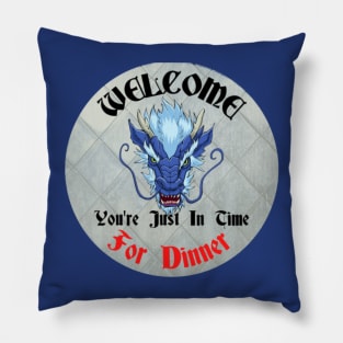 Just In Time For Dinner Pillow