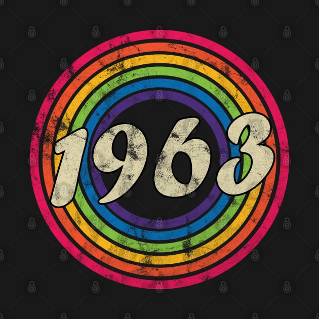 1963 - Retro Rainbow Faded-Style by MaydenArt