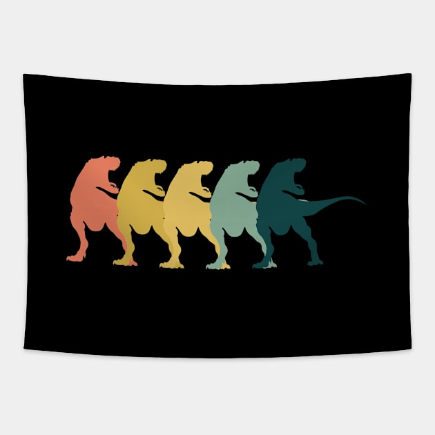 Dinosaur - T Rex Dinosaur Tapestry by Kudostees