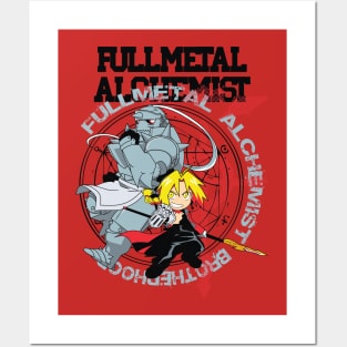 Fullmetal Alchemist Brotherhood Posters glossy paper vivid color