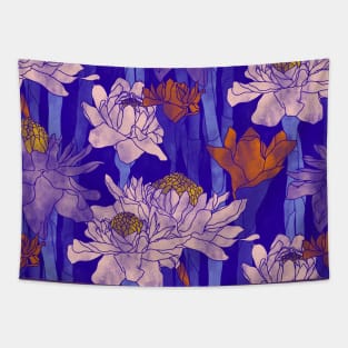 Colorful Torch Ginger Flowers Tapestry