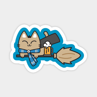 Wizard Kitty Magnet