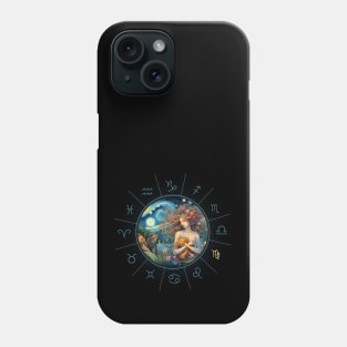 ZODIAC Virgo - Astrological VIRGO - VIRGO - ZODIAC sign - Van Gogh style - 6 Phone Case