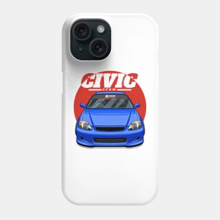 Civic Crew (blue) Phone Case